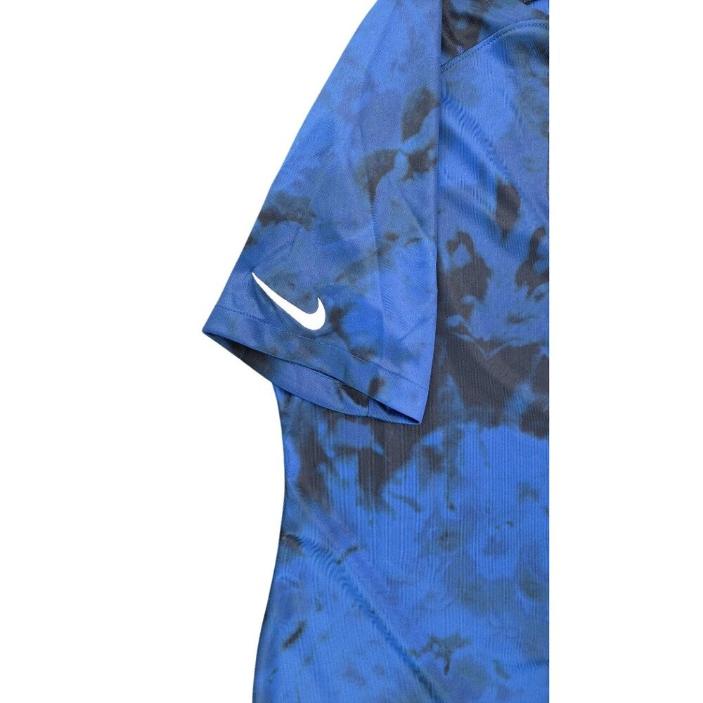 Nike USA Soccer Jersey Blue Black Tie-Dye Slim Fit Dri-Fit Women Large DN0777453 - Picture 7 of 11